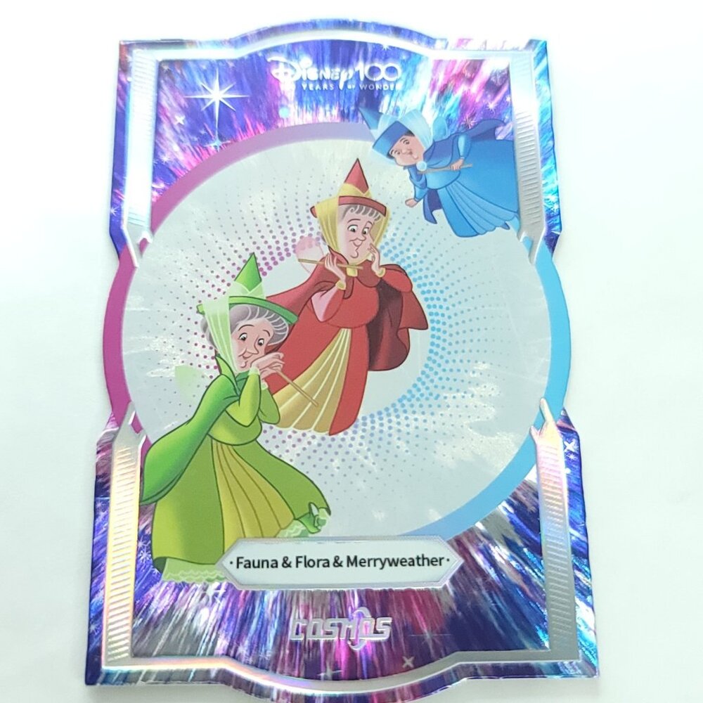 Fauna Flora Merryweather 2023 Kakawow Cosmos Disney 100 All-Star Die-Cut #84